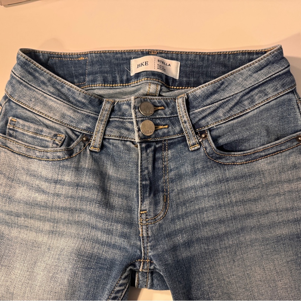 BKE Stella Women's Light Blue Boot Cut Jeans